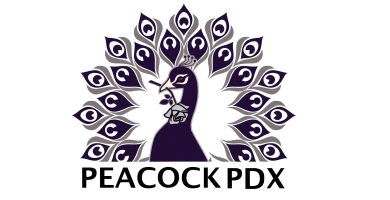 The Peacock logo